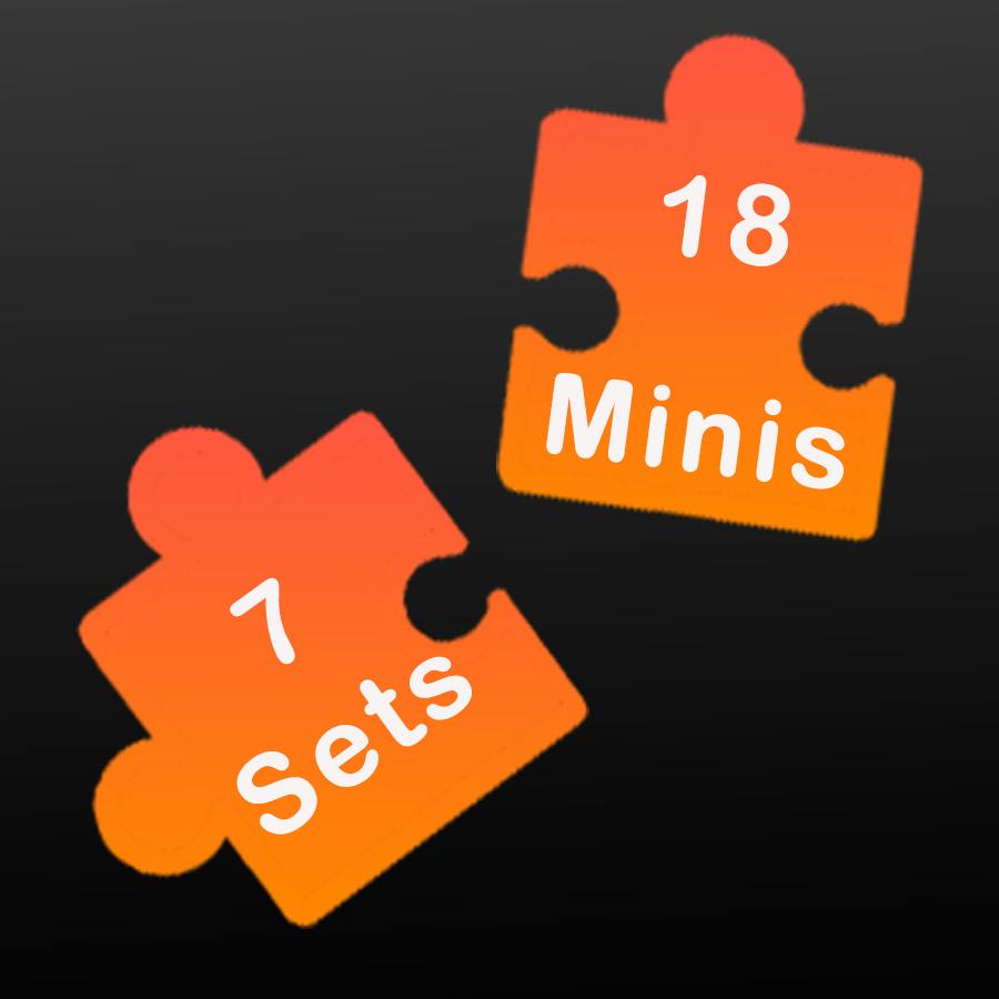 TRICK OR TREAT! 18 Minis + 7 Sets!