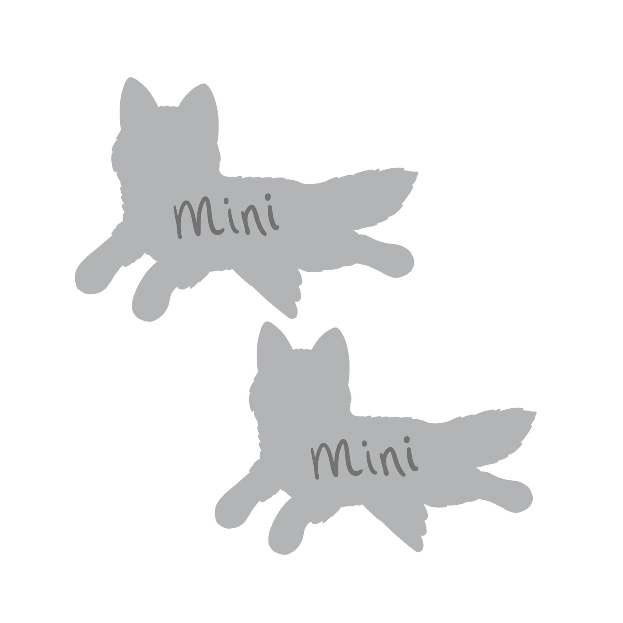 2 MINI Fox Plush