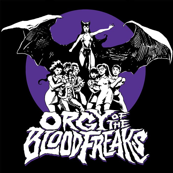 Orgy of the Blood Freaks 2-color silkscreen tee size XL
