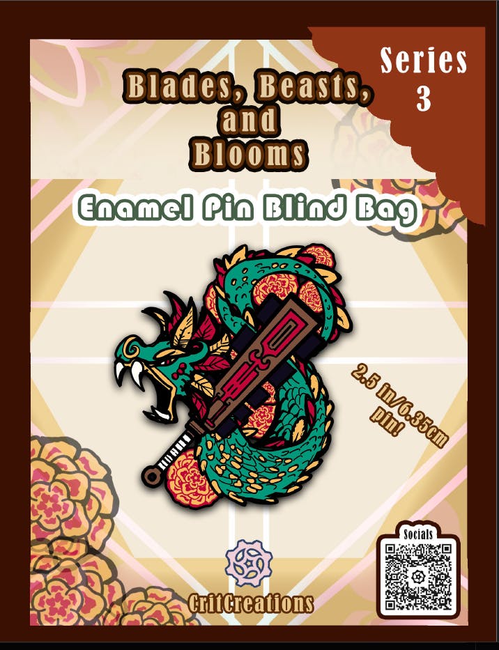 Blades, Beasts, and Blooms, Series 3: Serpents Mystery Bag