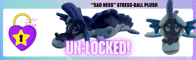 Sad Ness Stress-ball plush unlocked