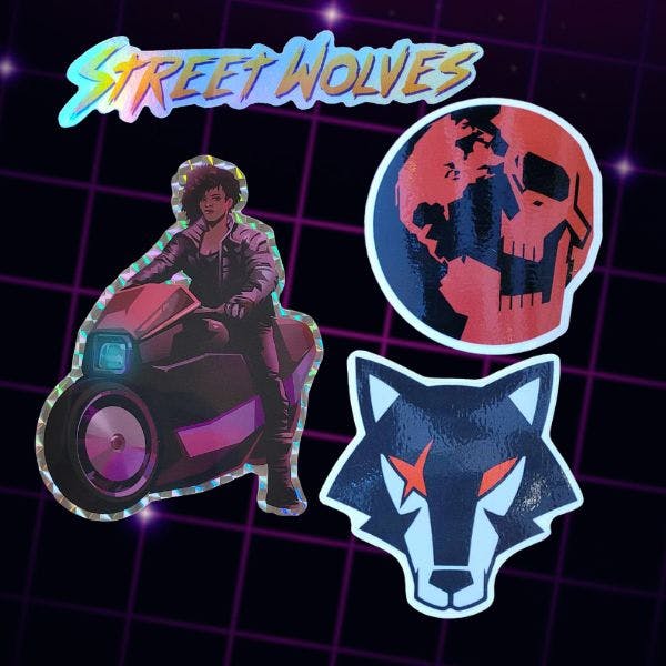 Street Wolves Sticker Pack