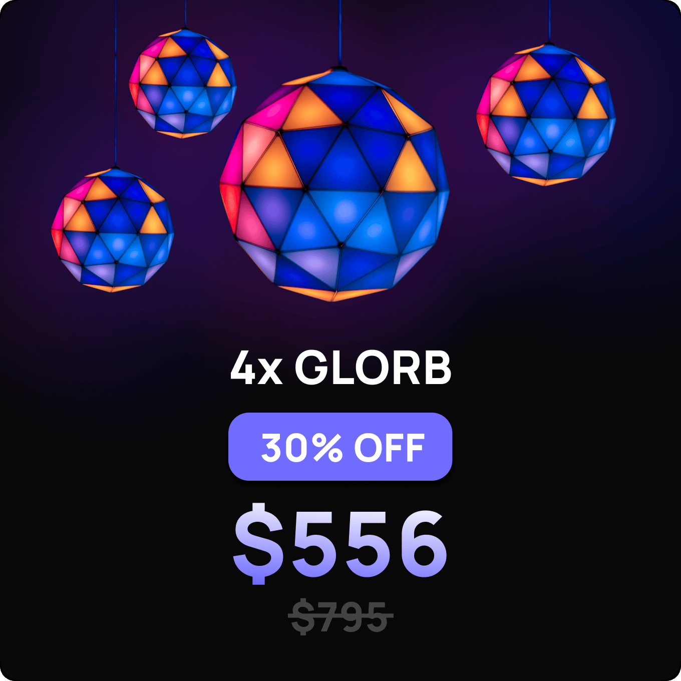 4x GLORB – Holiday Market Special