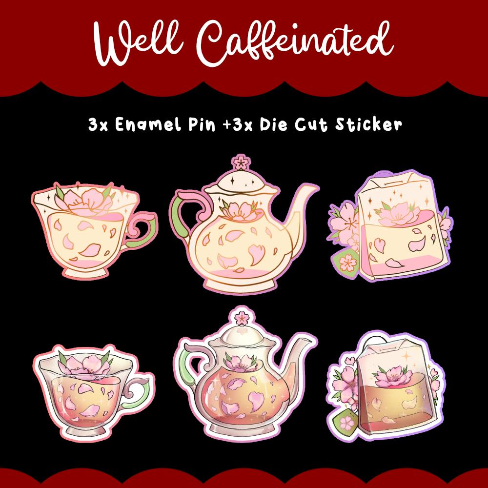 Well Caffeinated: Pink Set