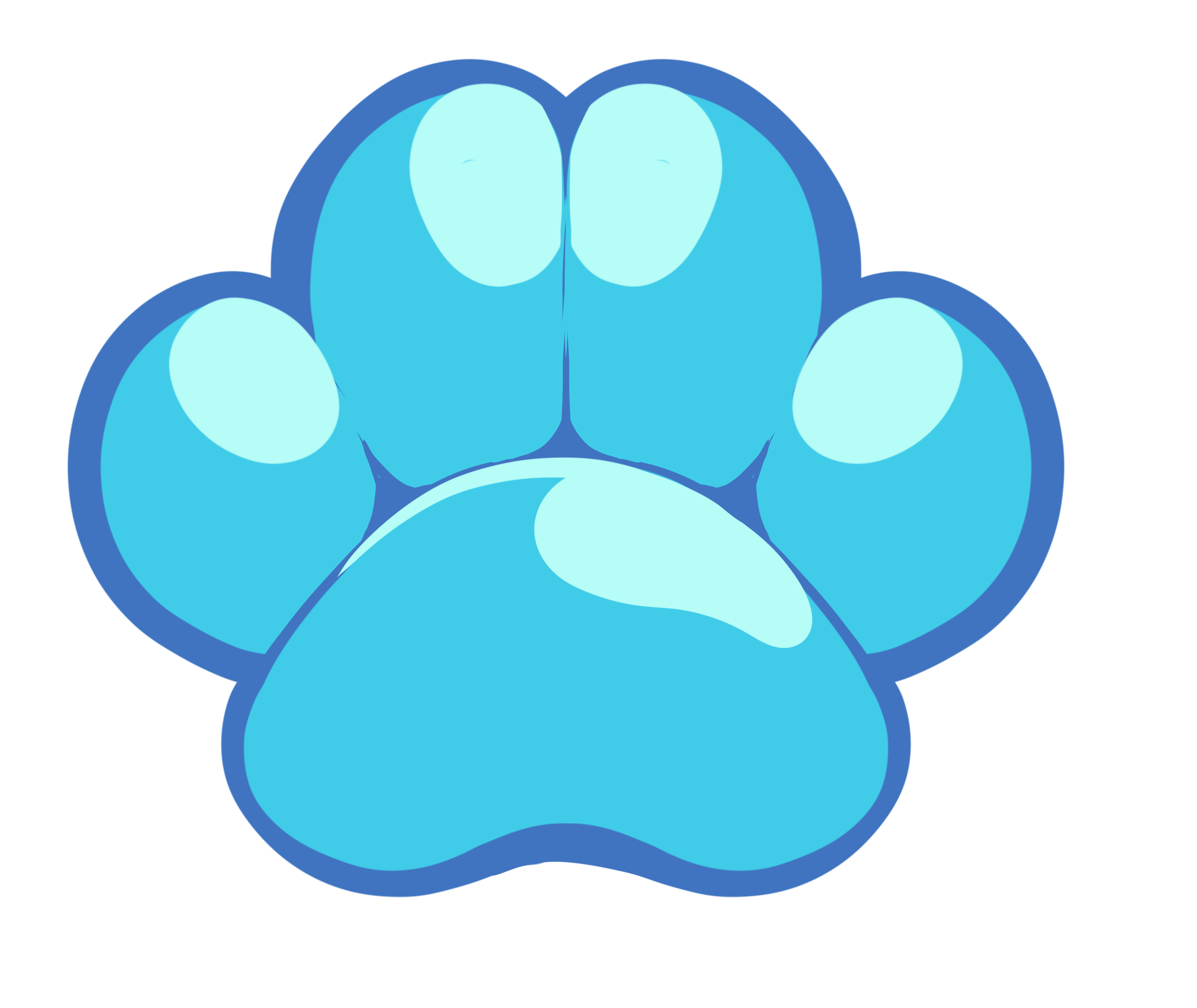 BLUE PAW