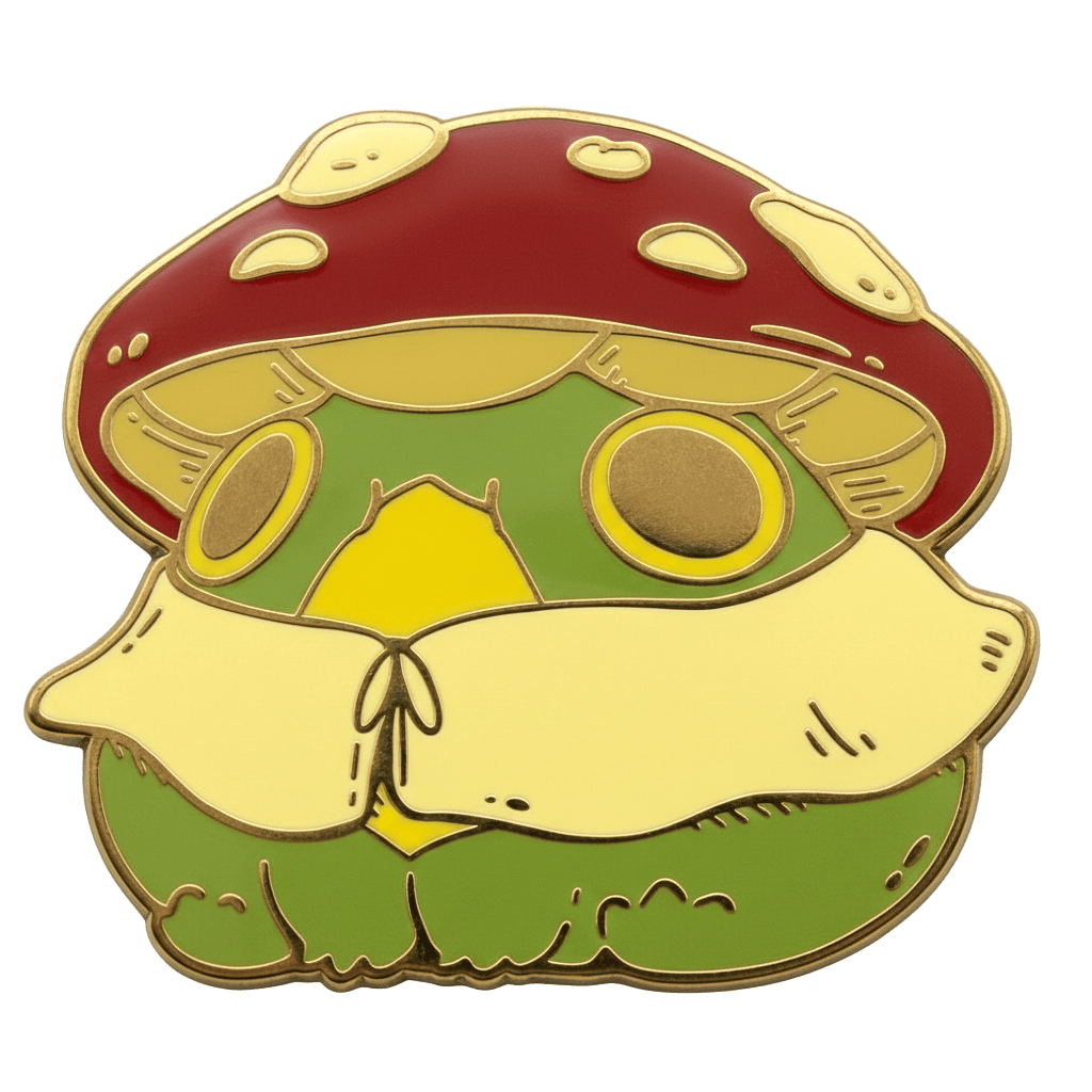 Top Frog- Mushroom Frog