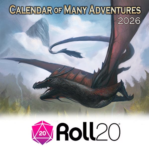 Roll20 Digital Calendar