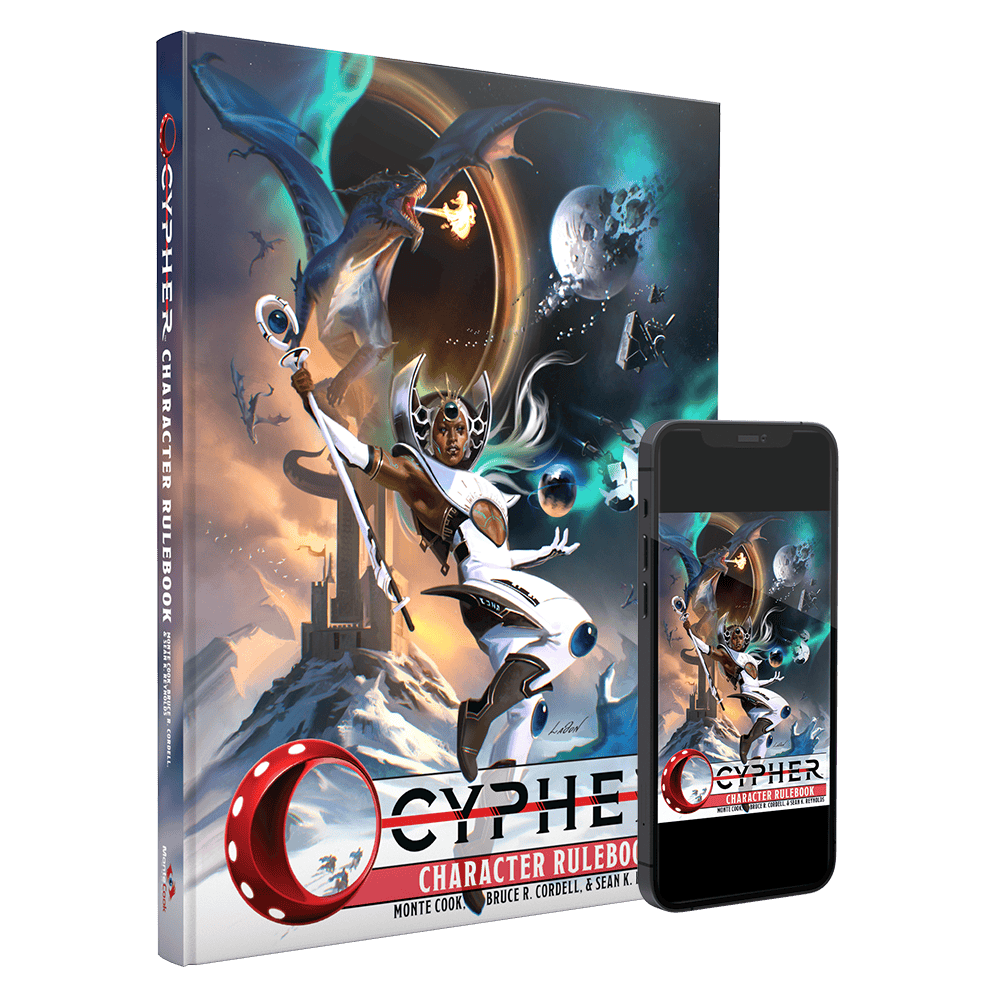 Cypher Character Rulebook hardcover