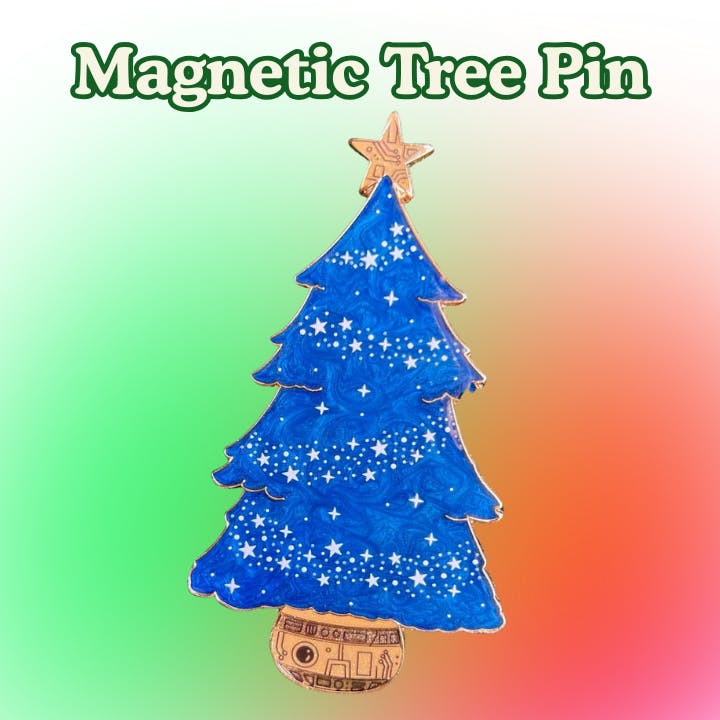 Magnetic Tree Pin