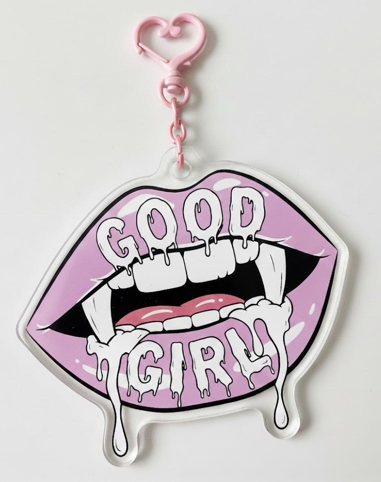 2” Good Girl Acrylic Keychain
