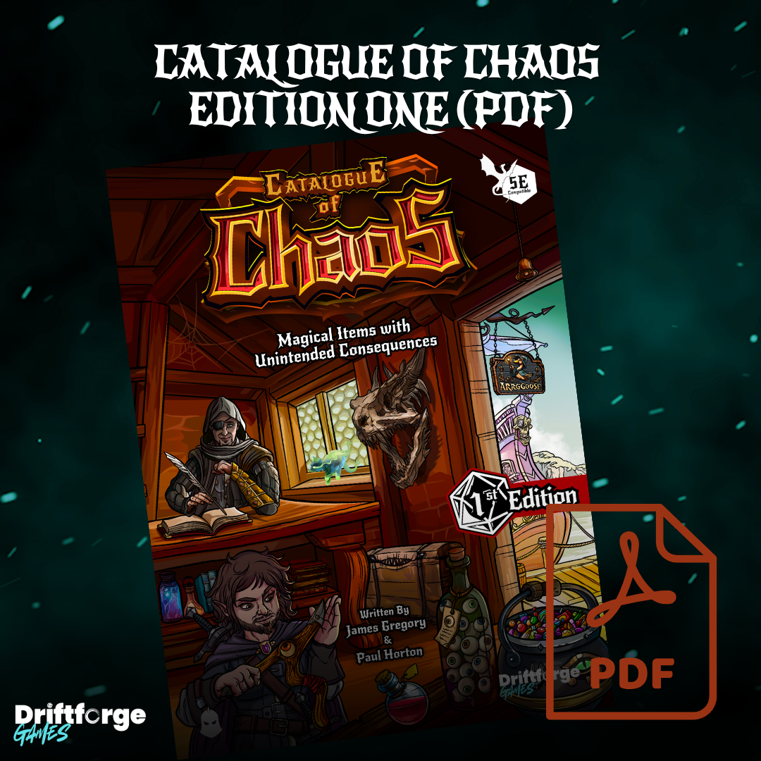 Catalogue of Chaos Edition One (PDF) 