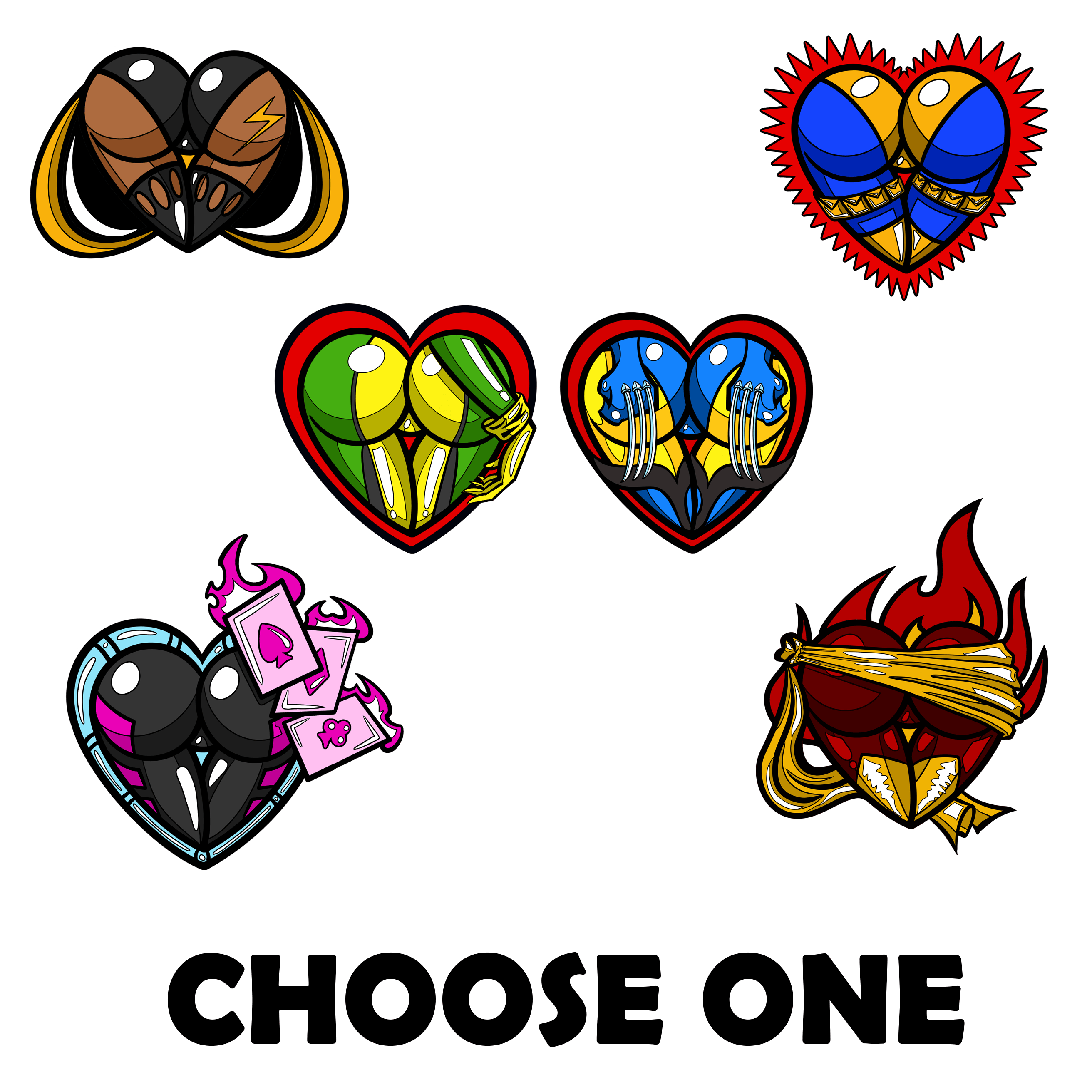 Choose Your Ass-tonishing Pin!