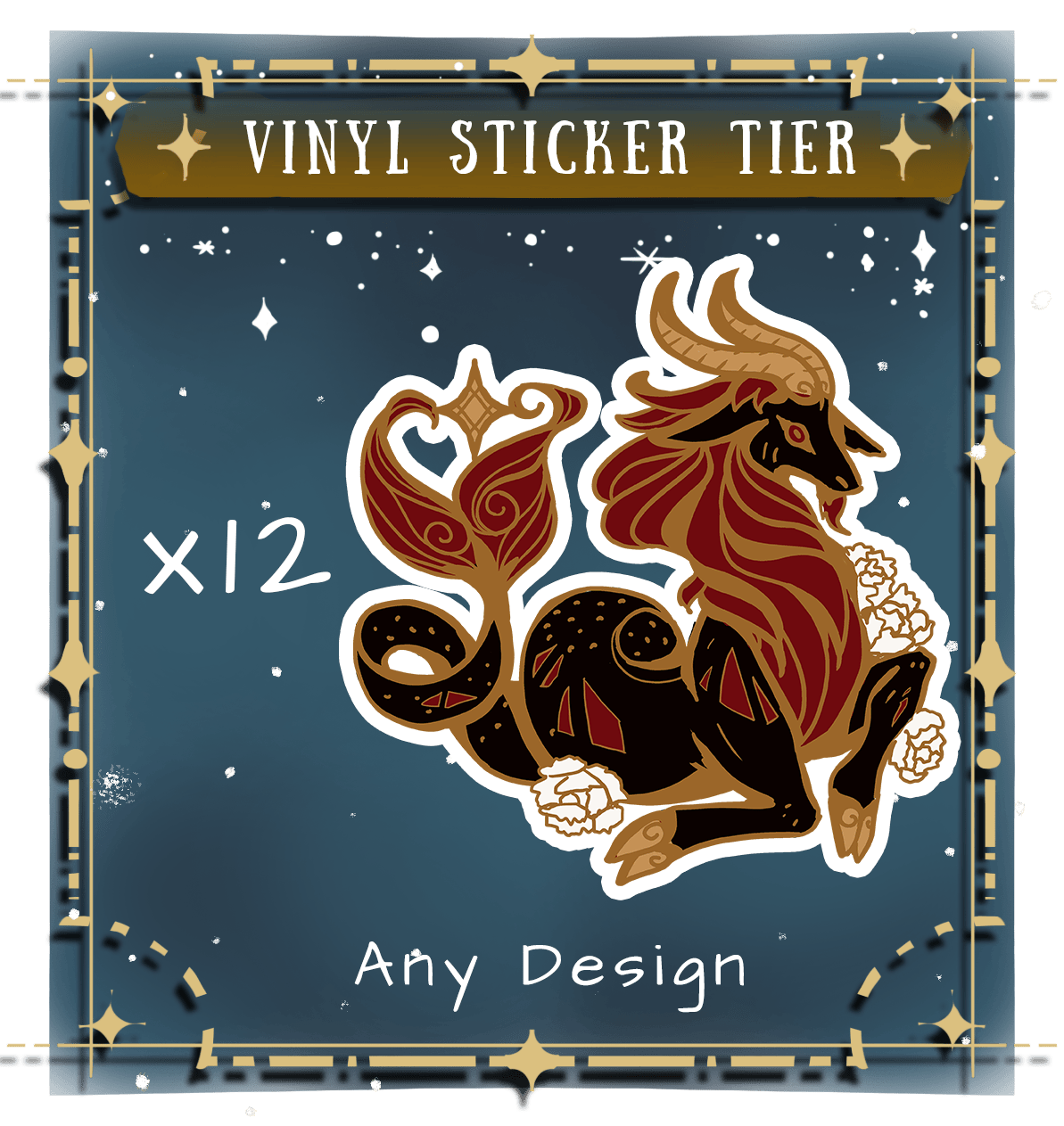 Vinyl Sticker Tier