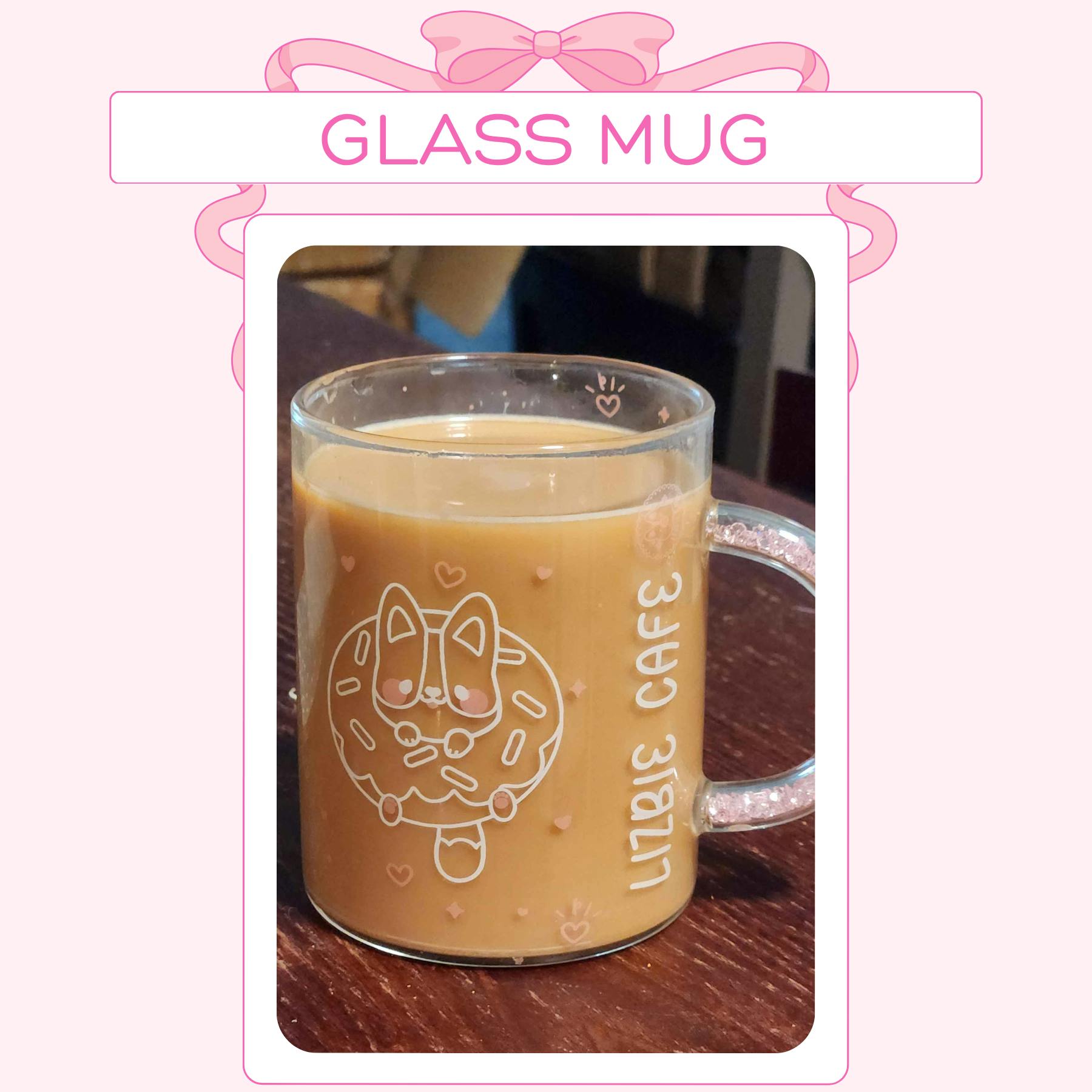Latte Glass Mug
