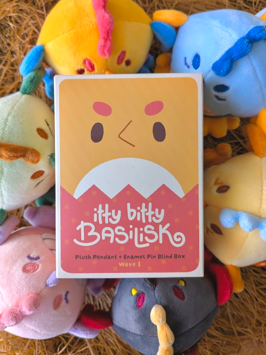 Bitty Basilisk Plush Pendant Blind Box