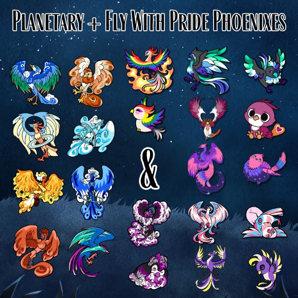 Planetary and Pride Phoenixes