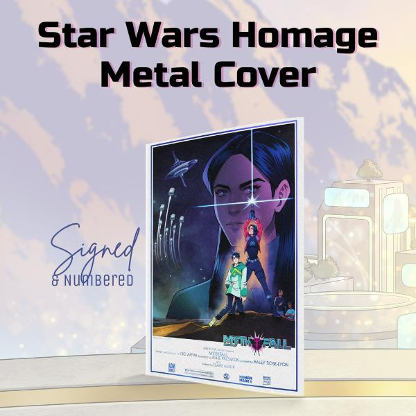Mythfall #2 Metal Cover - Star Wars Homage Cover