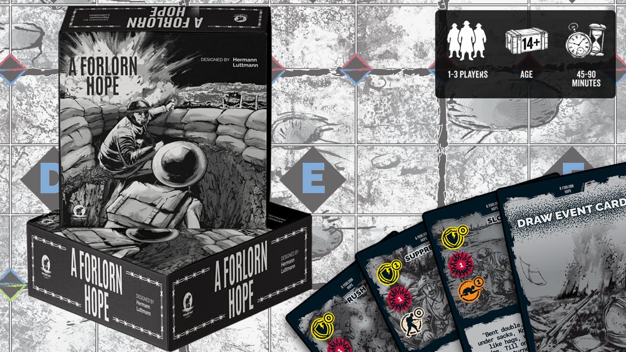 A Forlorn Hope - A Push-Your-Luck Game by Hermann Luttmann