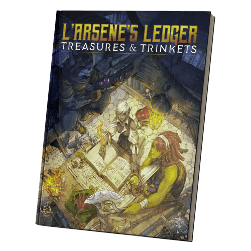 L’Arsene’s Ledger of Treasure and Trinkets Hardcover Book