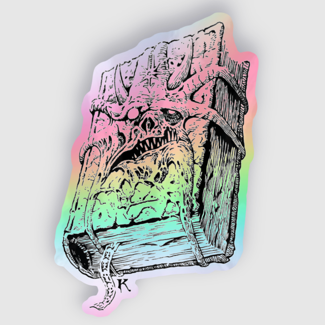 Holographic Demon Sticker
