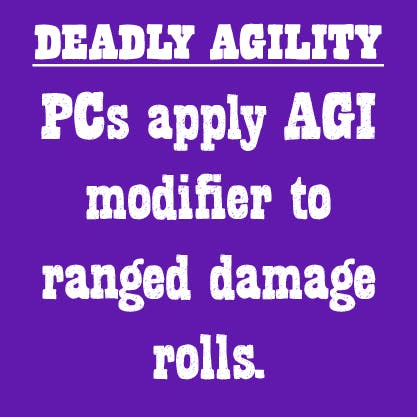 Deadly Agility