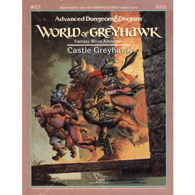 WG7: Castle Greyhawk (January 1988)