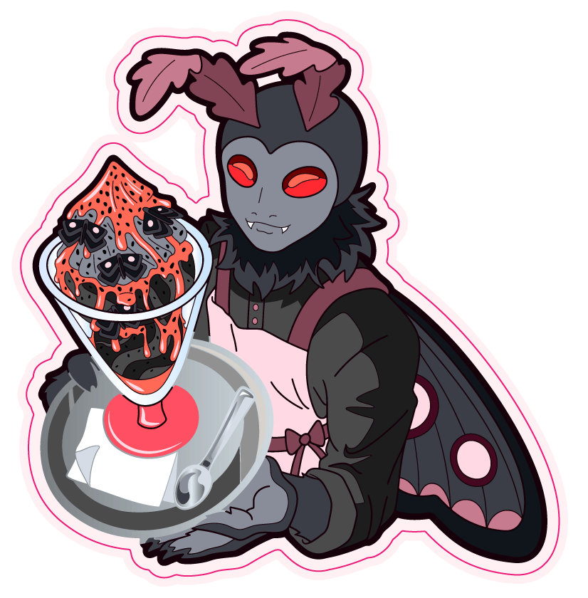 Full Set of all 22x Die-Cut Stickers.