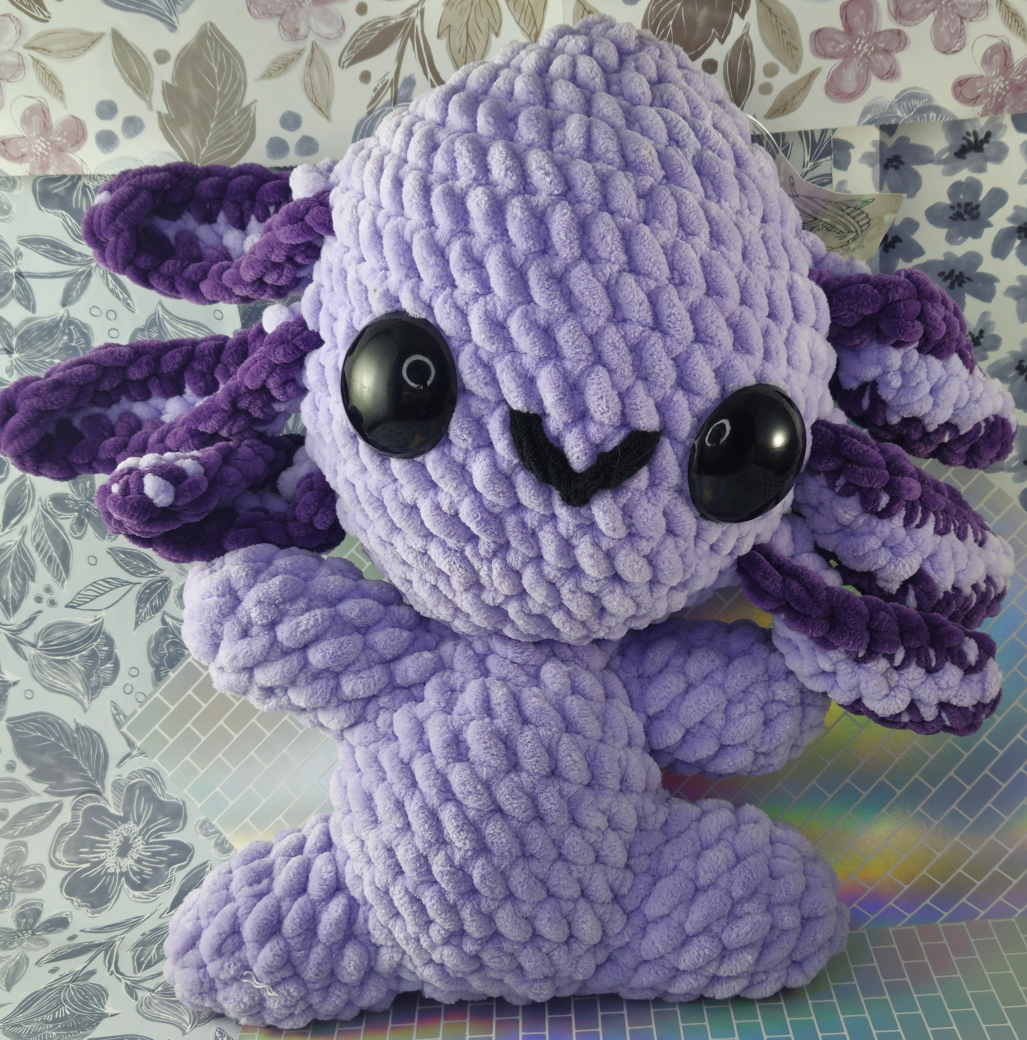 Medium Purple Axolotl
