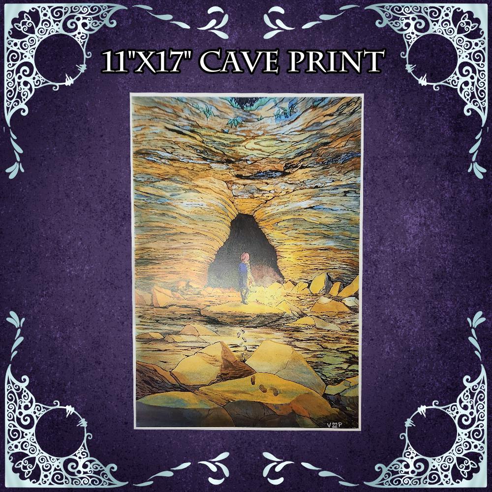 Acanthus Caves Print