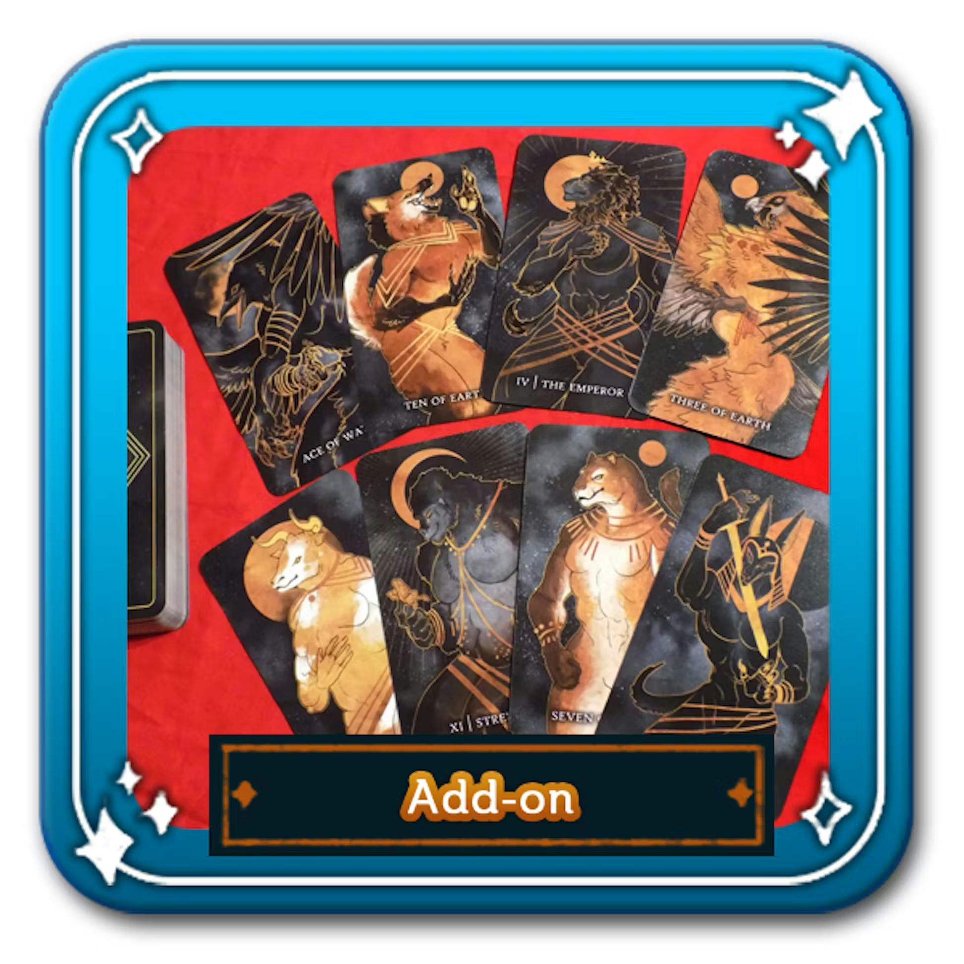 Divine Animal Tarot Deck + Guidebook + Bag