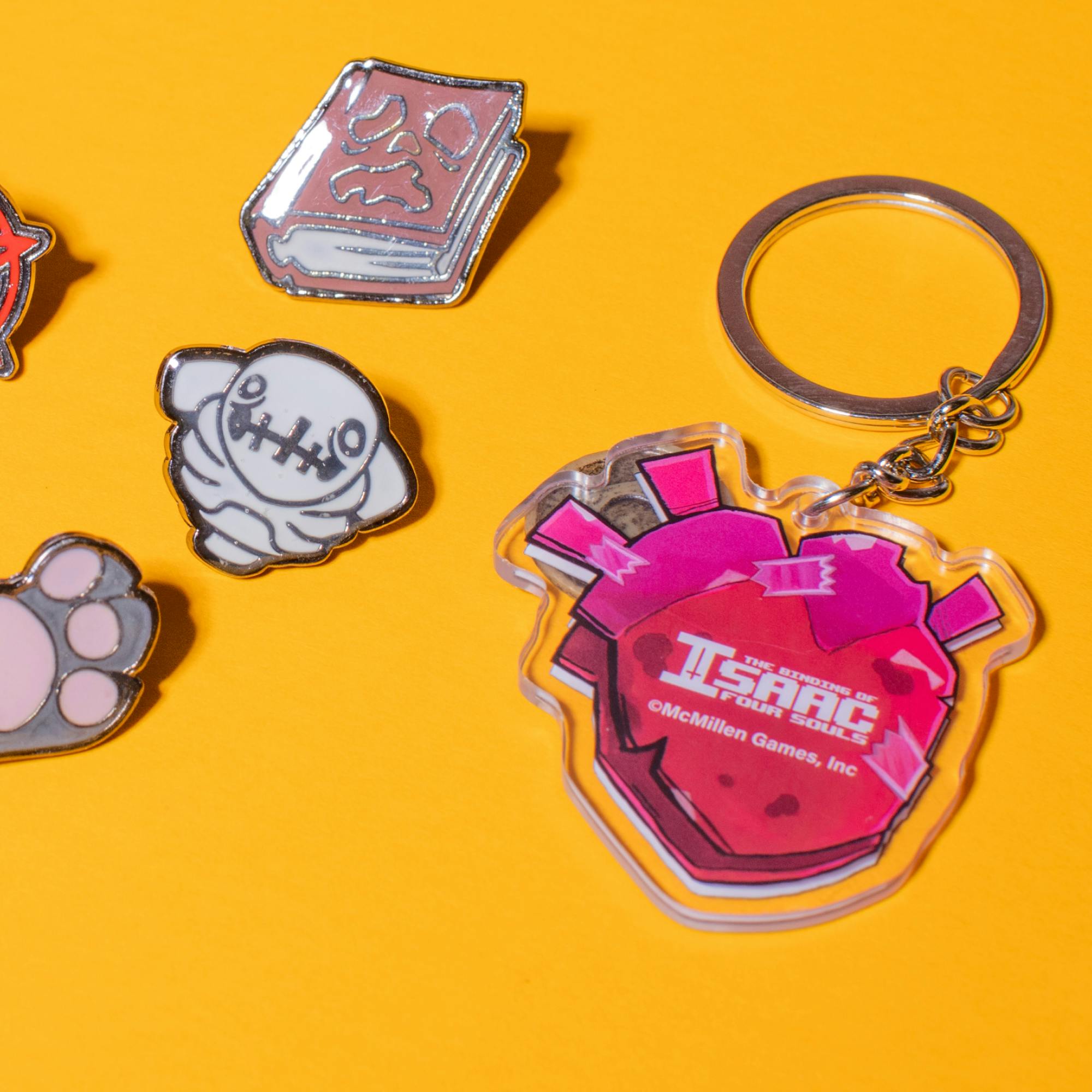 Charmed Mom's Heart Keychain