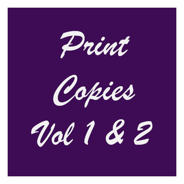 Shuttered Stanzas Vol 1 & 2 - Print Copies