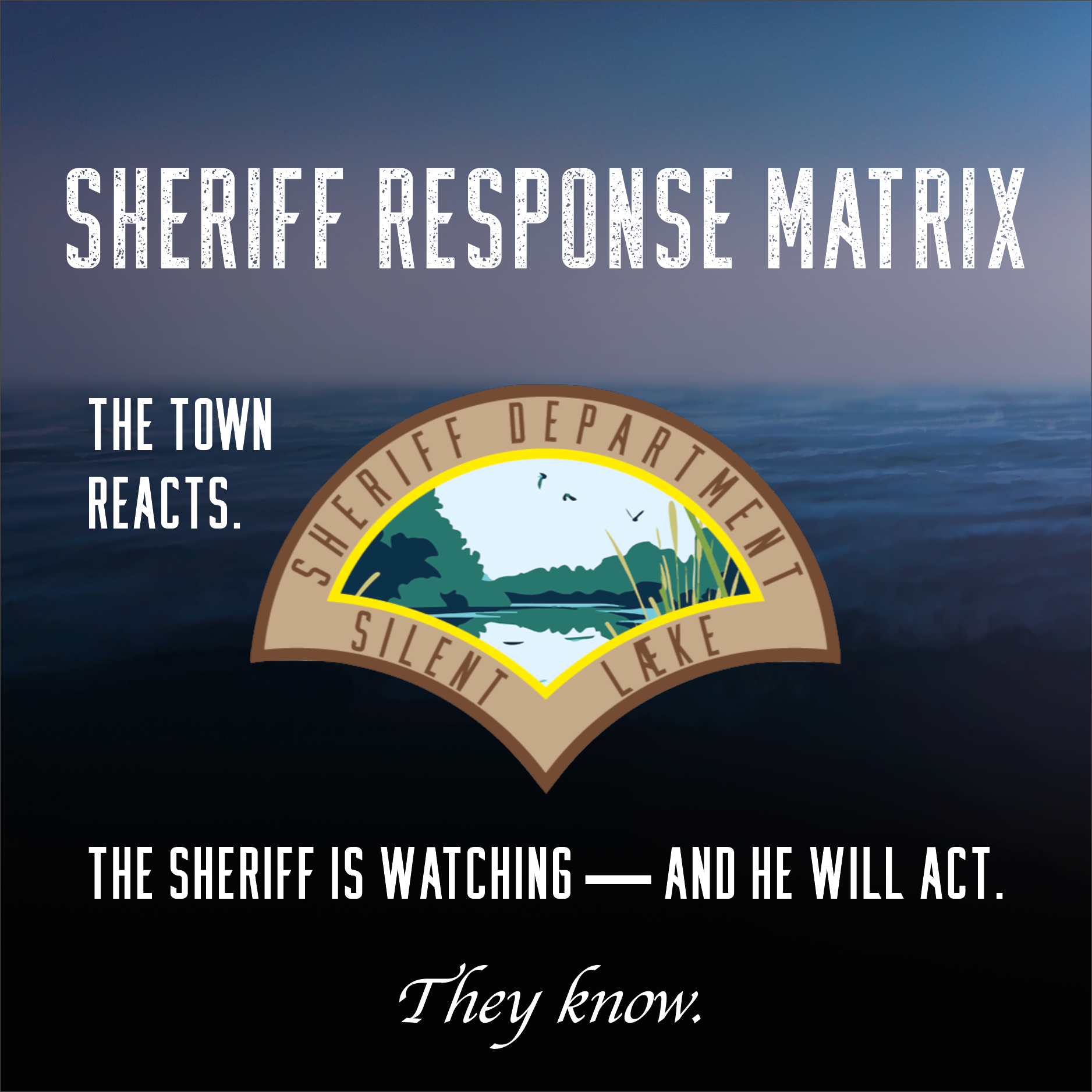 Sheriff Response Matrix