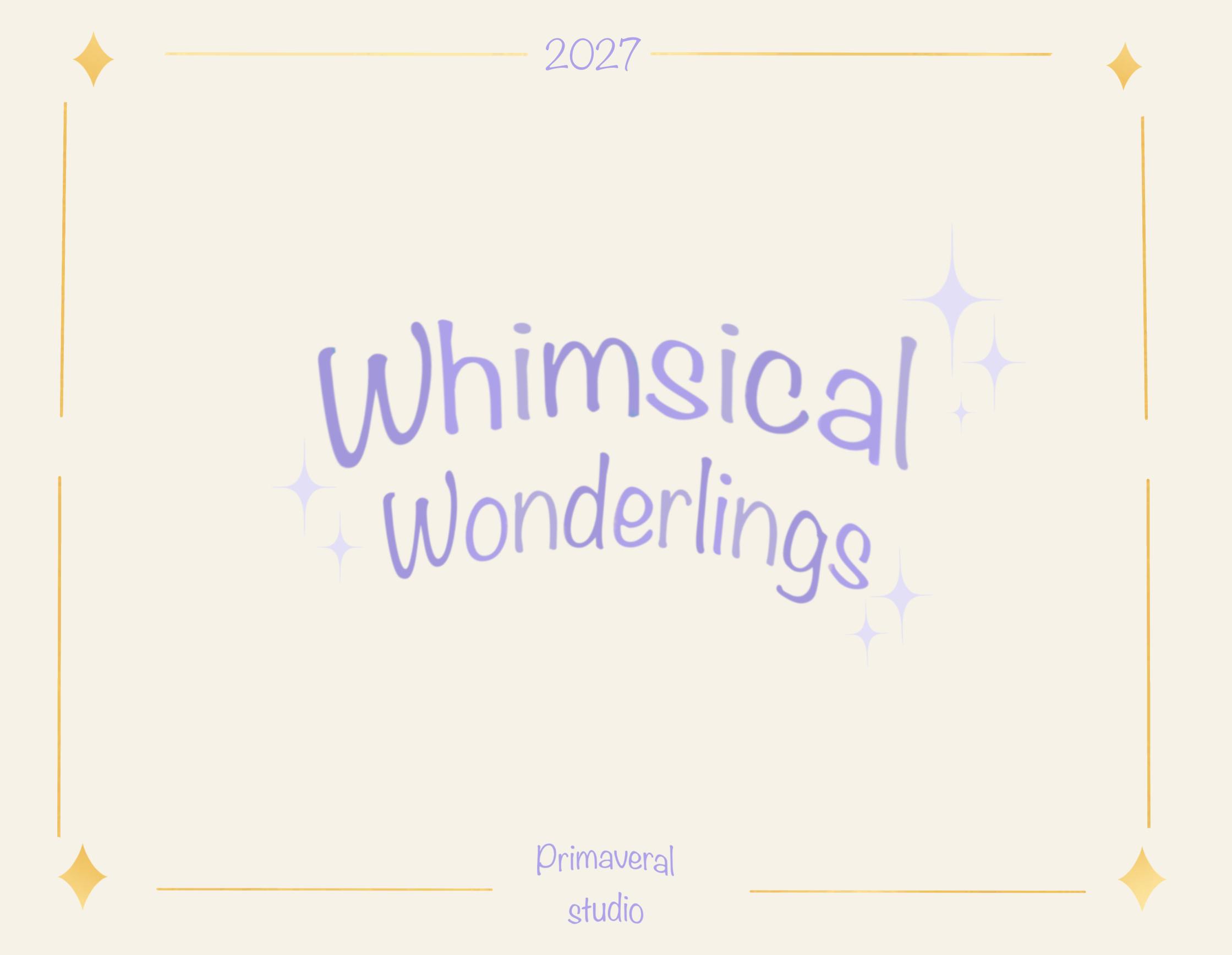 Whimsical plushies