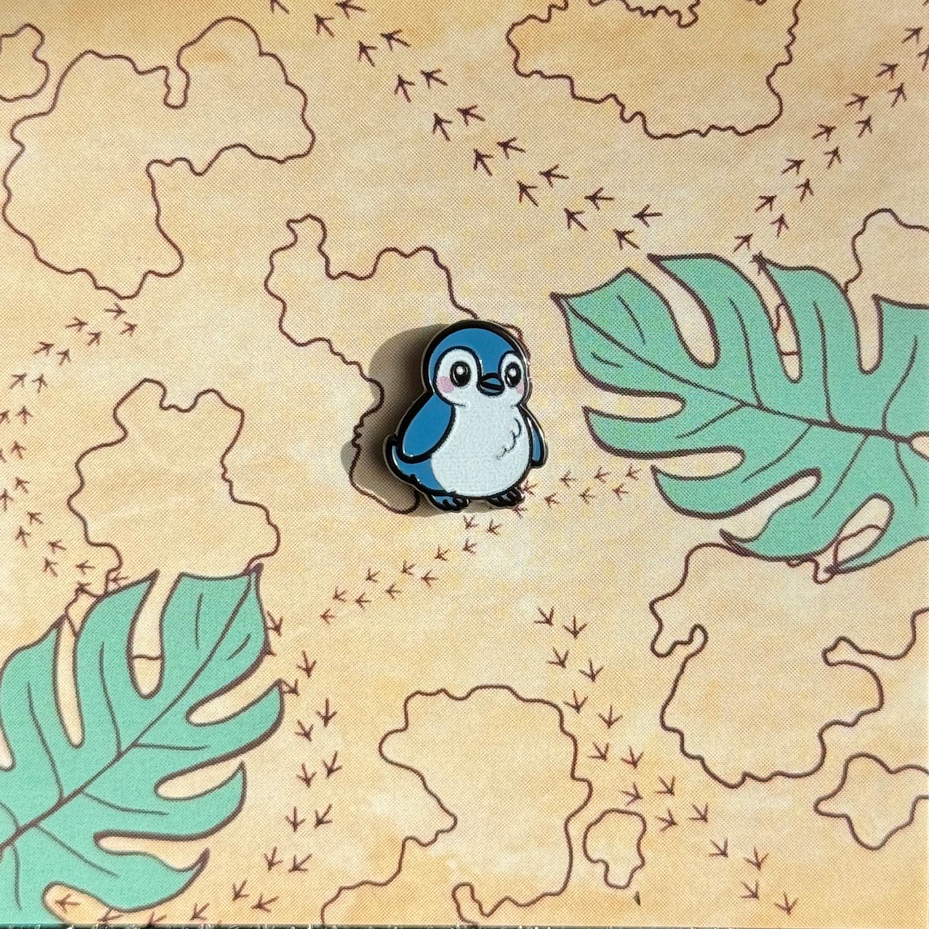 Misprinted Mini Penguin Pin 
