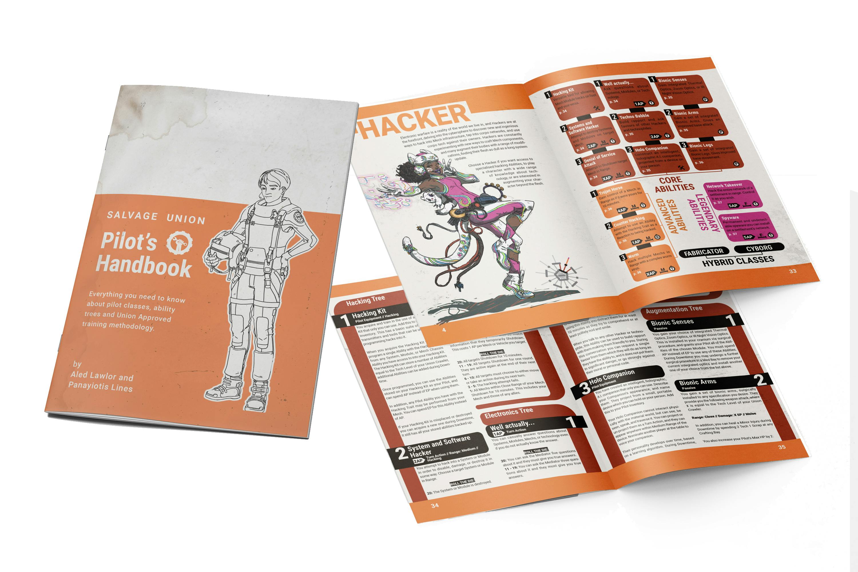 Pilot's Handbook Spread