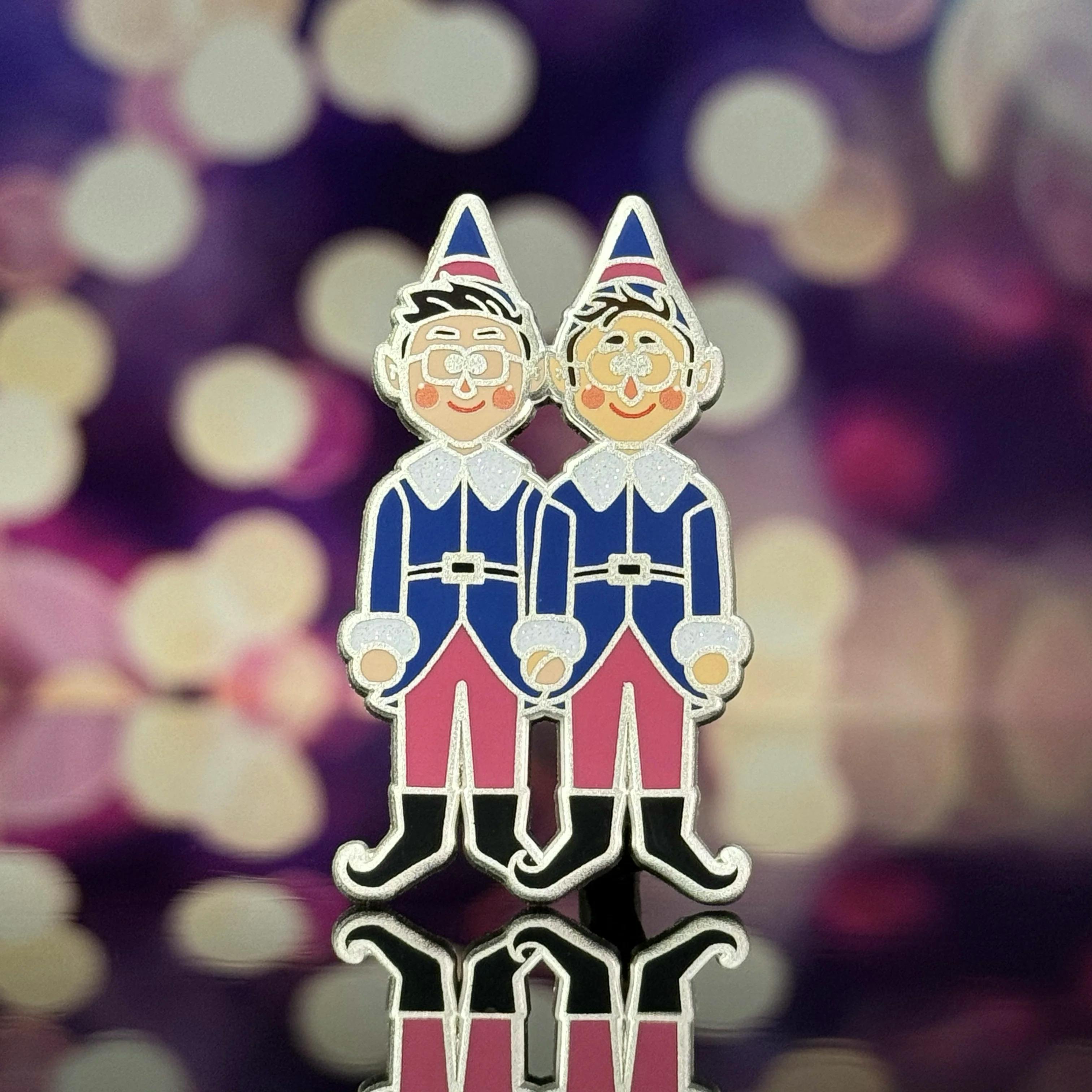 Retro Elves Pin