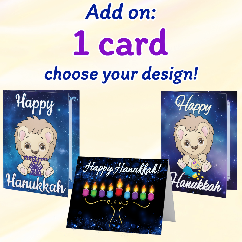 1 Hanukkah Greeting Card
