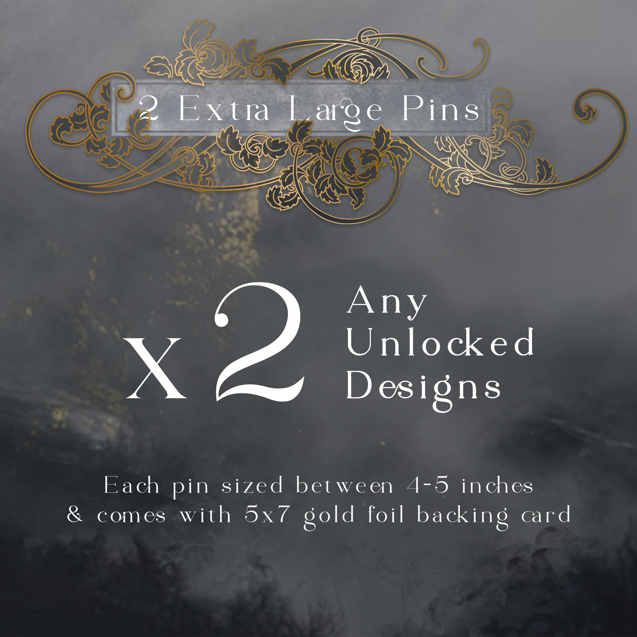 2 XL Pins