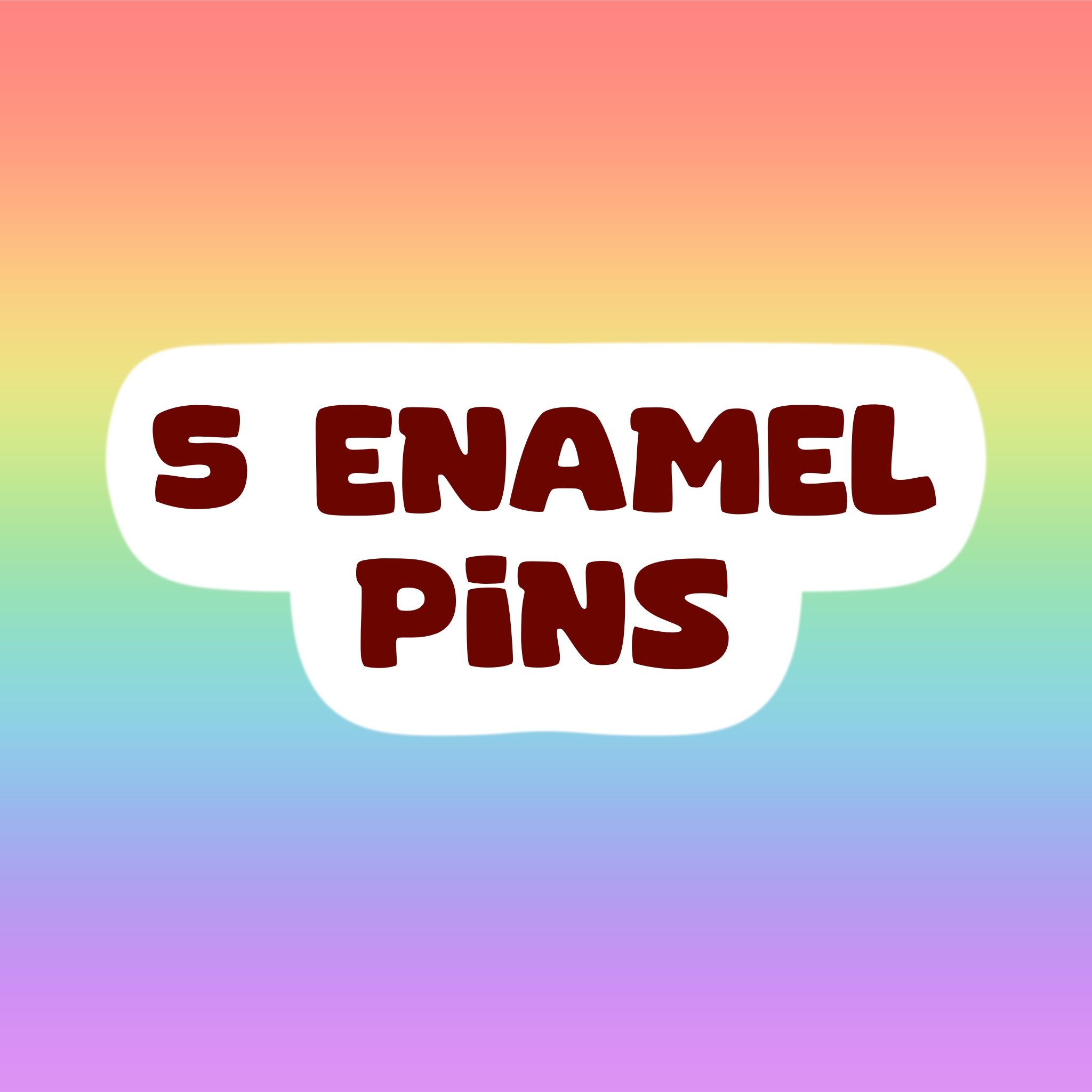 5 Enamel Pins