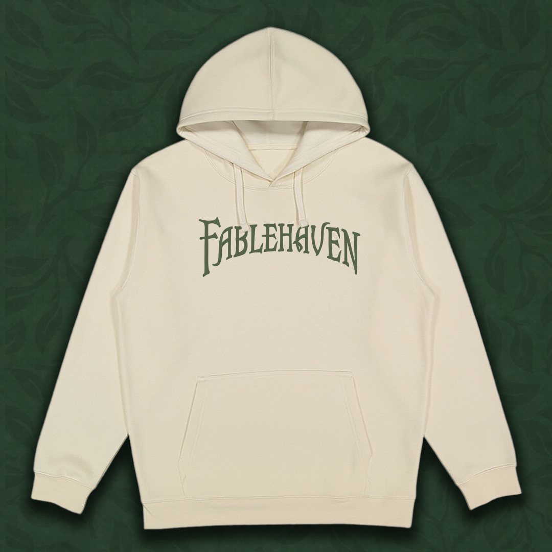 Fablehaven Wordmark Hoodie - Cream