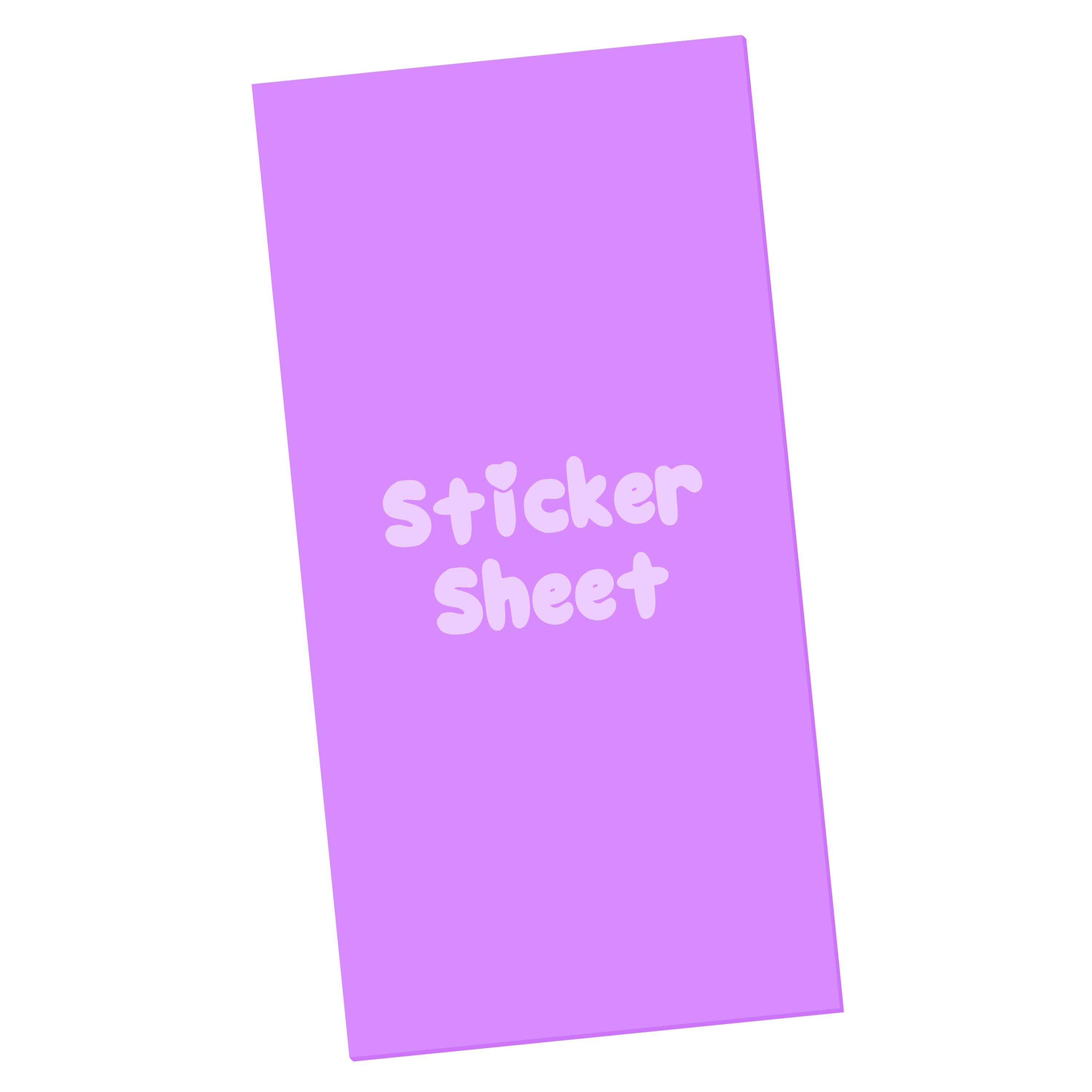 Sticker Sheet