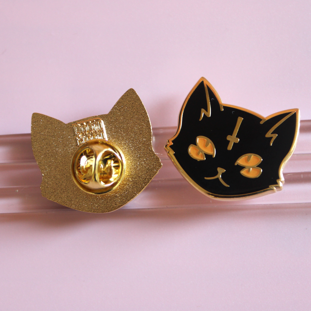 Mini Pin: Cat Head