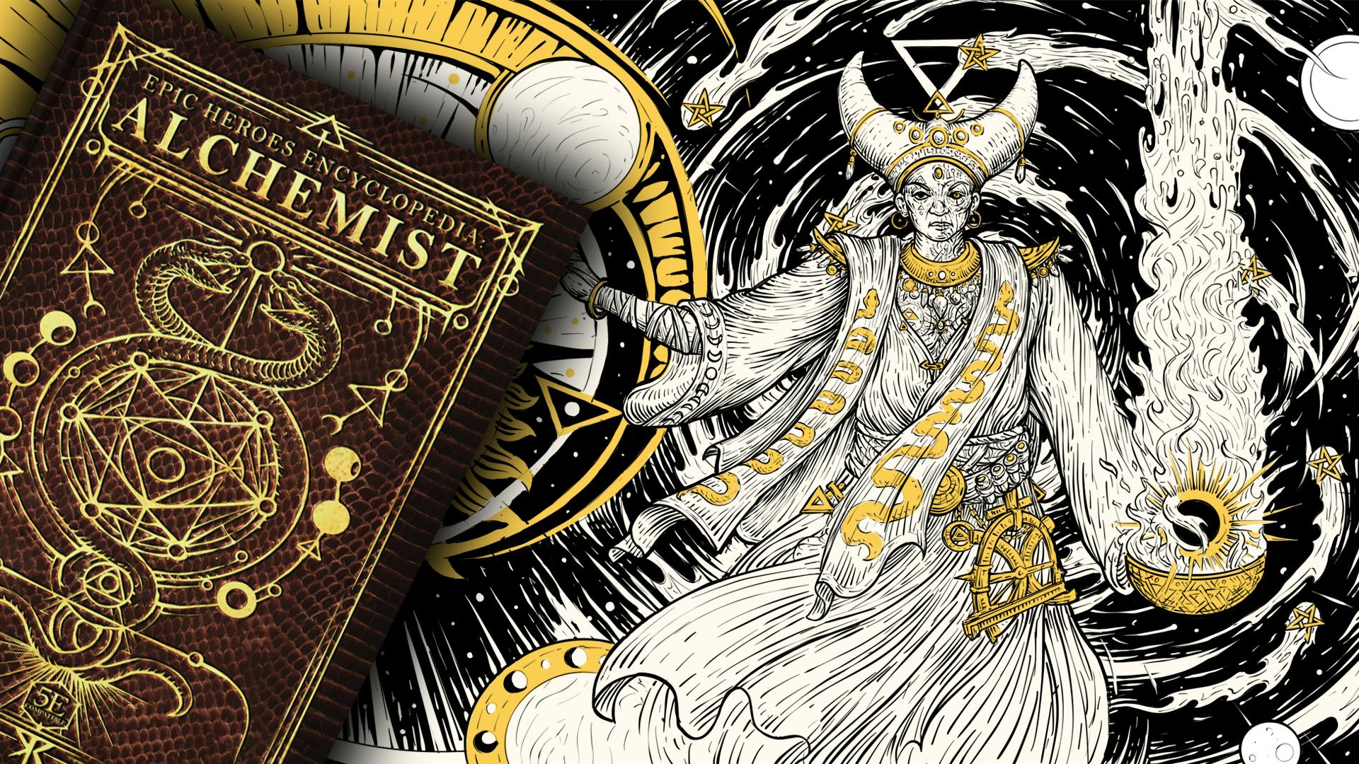 Epic Heroes Encyclopedia for 5e Vol 13: Alchemist