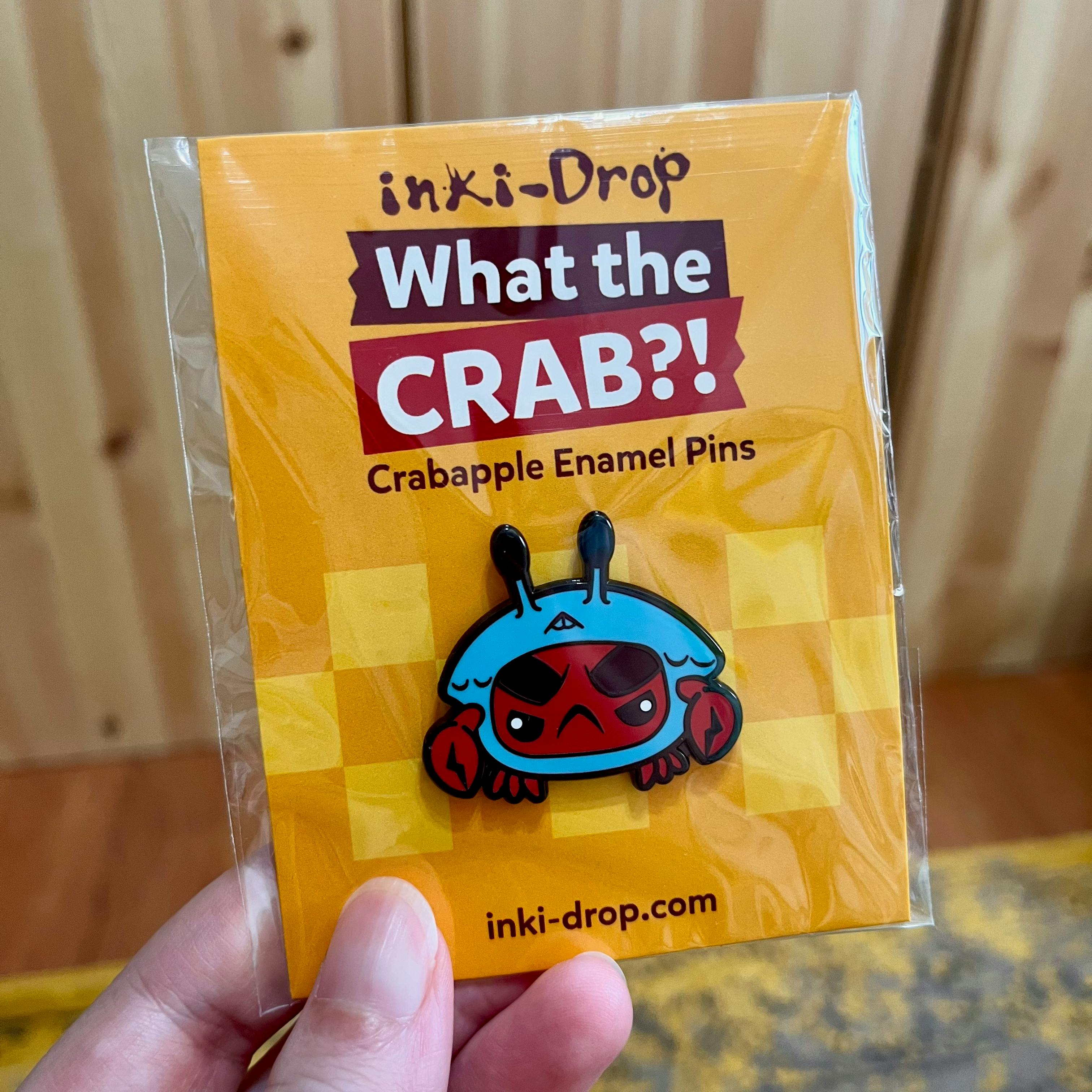 [EU&EE] Crab as Crab Crabapple Pin