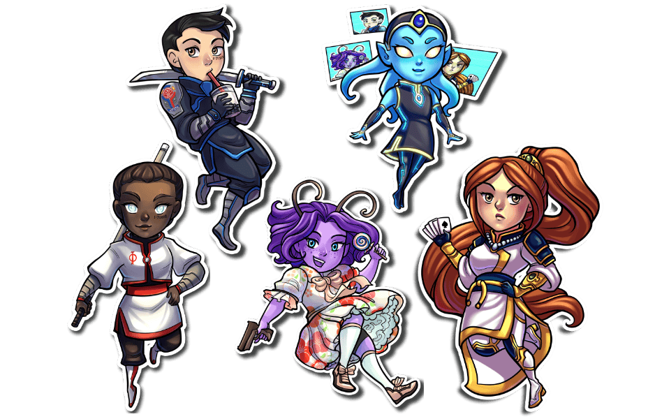 Holographic Sticker Set