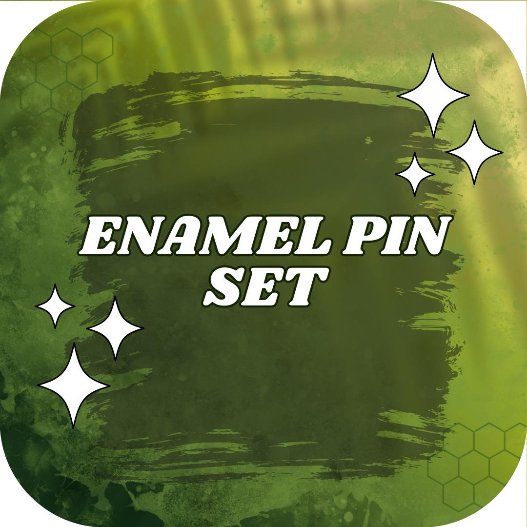 Enamel Pin Set (standard pins)
