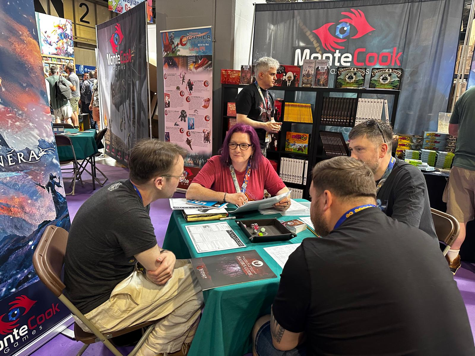 Old Gods RPG Demos at UK Games Expo