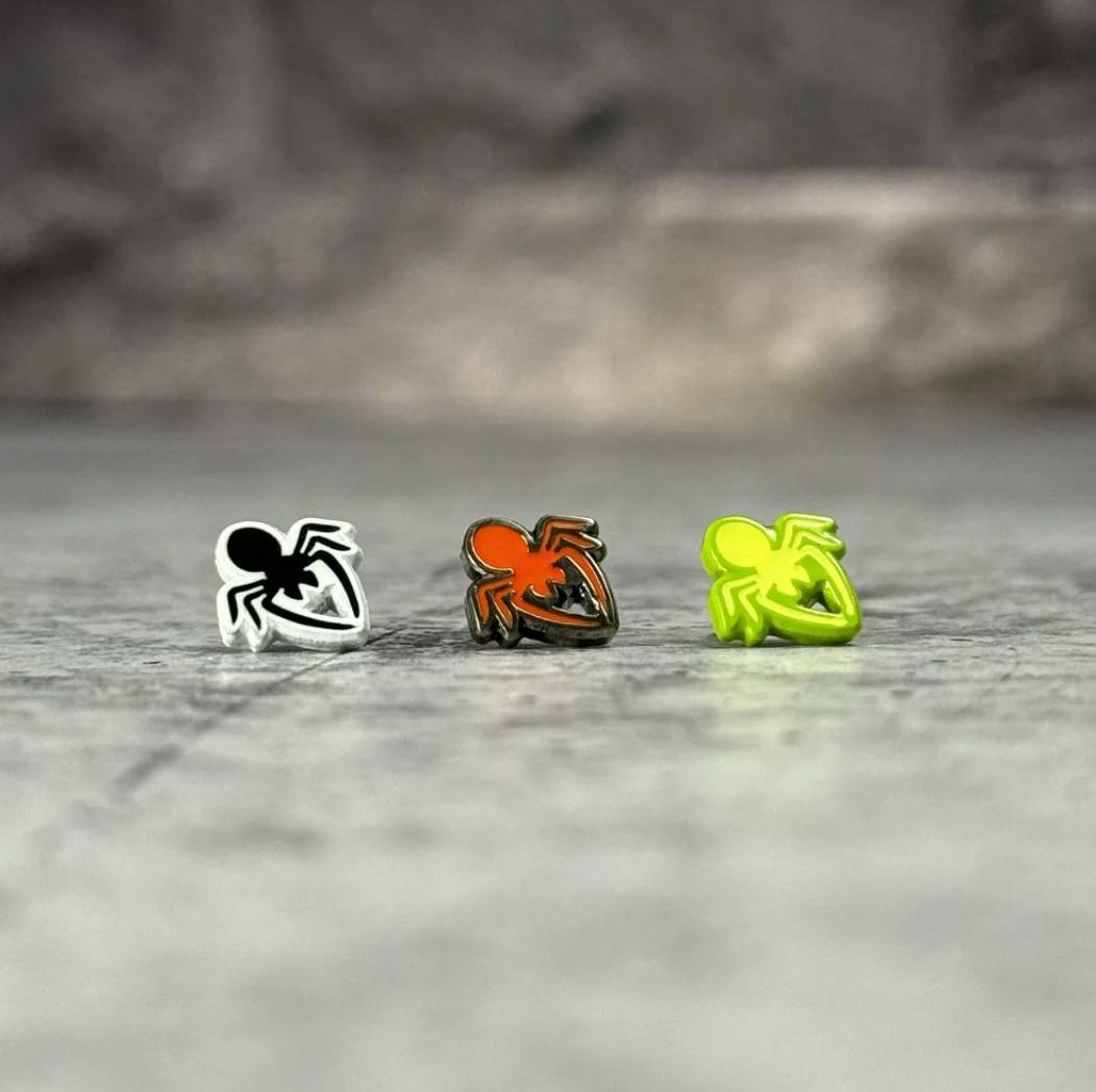 (O&T) Spider Pins (Set of 3)