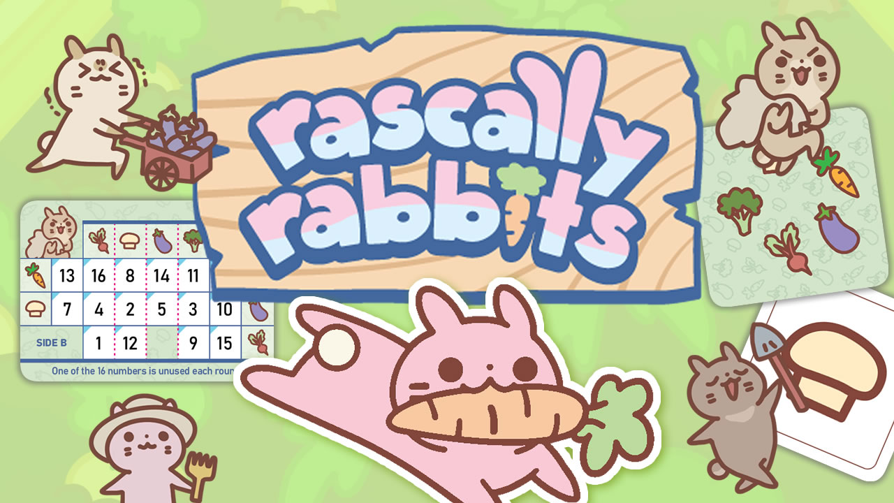 Rascally Rabbits | One-Card Trick-Taking Game